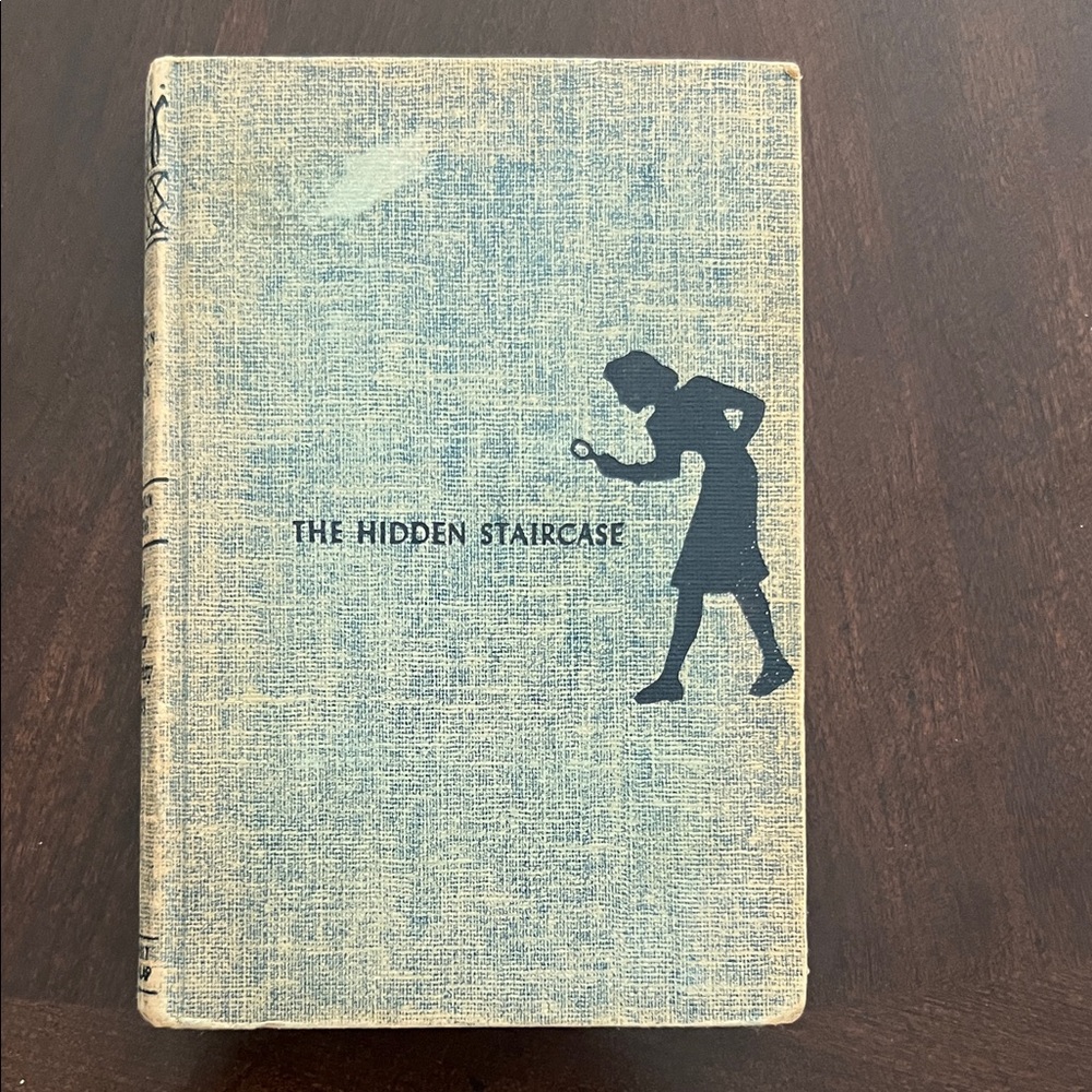 The Hidden Staircase Book with Blue Cover